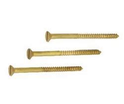 Brass Wood Screws in Khambhalia Gate , Jamnagar , Brass Tower Bolt ...
