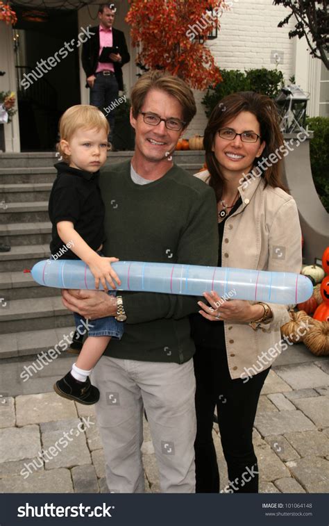 Kyle Maclachlan Son Callum Lyon Maclachlan Stock Photo Edit Now