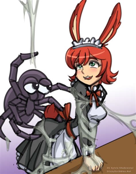 Sylvia Shadowstar Spider Tickle By Stickyscribbles Hentai Foundry