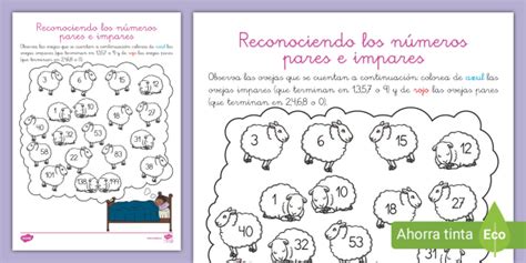 coisas que gosto de partilhar Números pares e ímpares 2º ano fichas