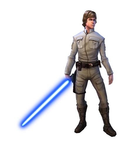 Unit Character Commander Luke Skywalker Png