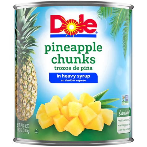 Restaurant Depot Dole Pineapple Chunks In Heavy Syrup Same Day Delivery Instacart