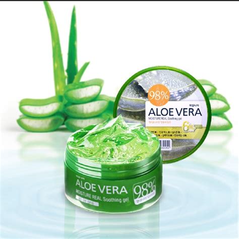 Jual Kwailnara Aloe Vera Moisture Real Soothing Gel Ml Shopee