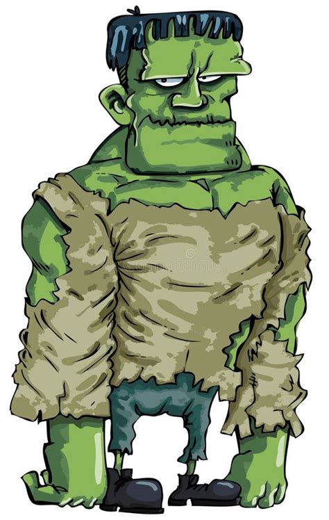 Cartoon Frankenstein Monster Stock Photo Image