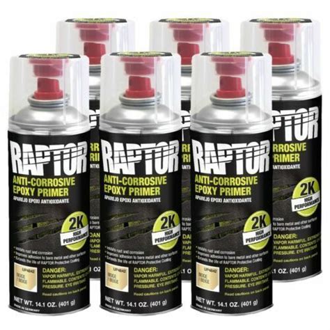 U Pol Raptor K Aerosol Anti Corrosive Epoxy Primer Beige Ebay