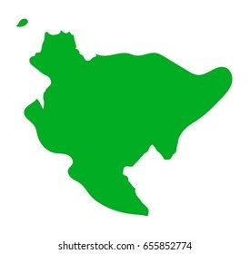 Japan Map Saga Prefecture Stock Vector (Royalty Free) 655852774 ...