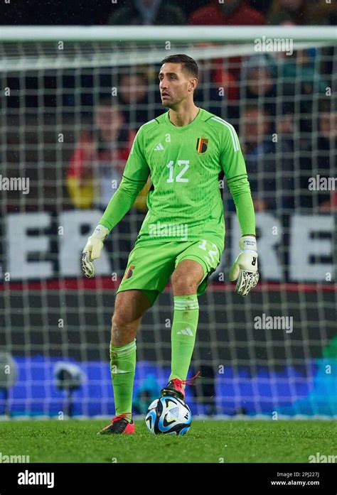 Koen Casteels, goalkeeper Belgium Nr.12 in the friendly match GERMANY ...