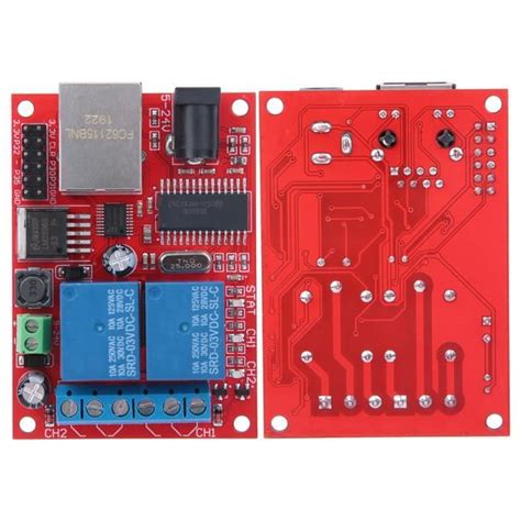 Module Relais Yosoo Dc V V Microcontr Leur Stc Voies