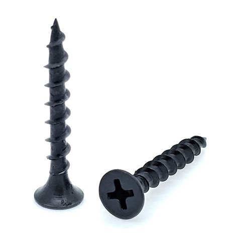 Black Polished Gypsum Board Screw Size 1 Inch At 140 Box In New