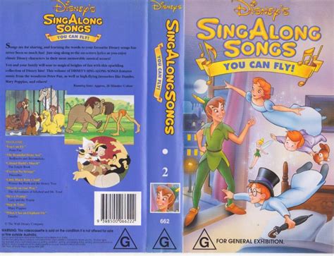 Disney Sing Along Songs You Can Fly Vhs Pal Video Peter Pan | Hot Sex ...