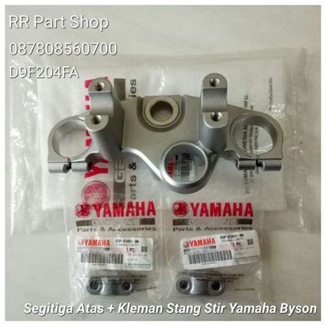 Jual Segitiga Atas Kleman Stang Stir Set Yamaha Byson Original New Di