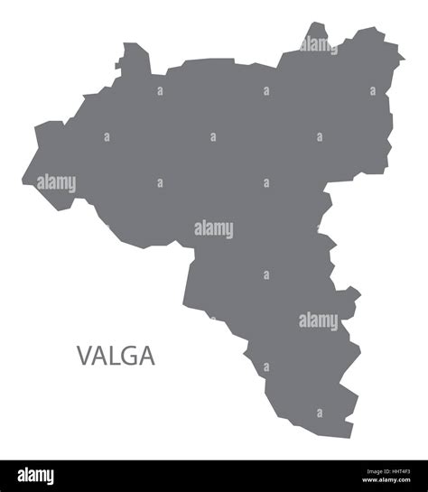 Valga Estonia Map in grey Stock Vector Image & Art - Alamy