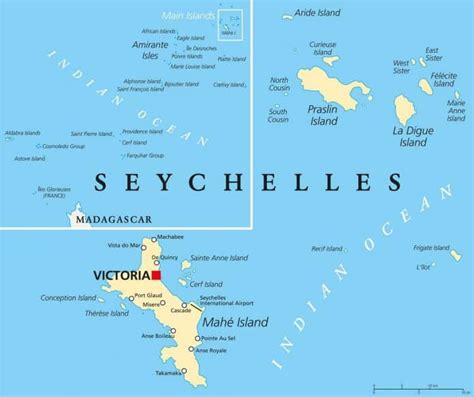 Seychelles Ou Sont Elles Situ Es