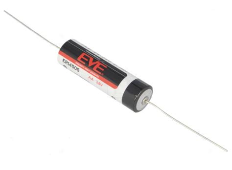 EVE ER14505 AA Lithiumparis 3 6V Axiaalisilla piikeillä 14 5x50 5mm