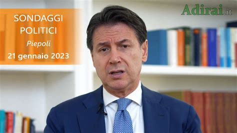 Ultimi Sondaggi Politici 21 Gennaio 2023 Piepoli