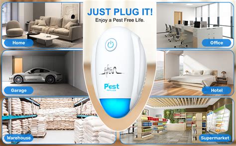 Upgraded Ultrasonic Pest Repeller 6 Packs 2024 Indoor Pest