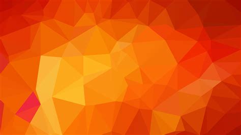 Free Abstract Red and Yellow Polygon Background Graphic Design Image