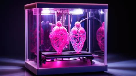 Premium Ai Image D Bioprinting Printing Living Tissues And Organs