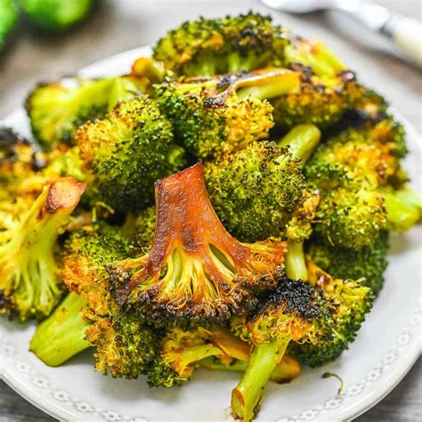 Simple Roasted Broccoli - Eat Something Vegan