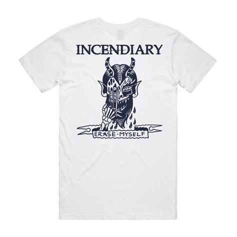 Incendiary Erase Myself T Shirt Imprint Merch