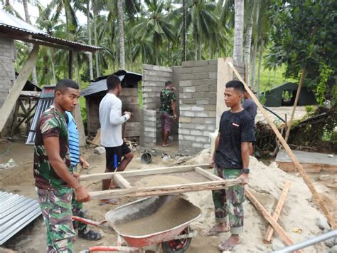 Bergerak Hadir Dan Bantu Masyarakat Swadaya Satgas Tmmd Ke Kodim