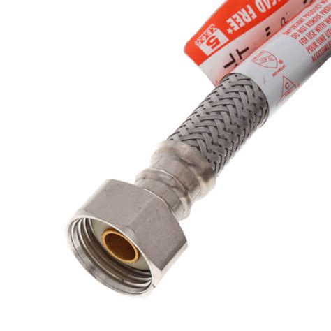 4f36cu Fluidmaster 4f36cu 36 Universal Braided Stainless Steel Hose Faucet Connector 1 2