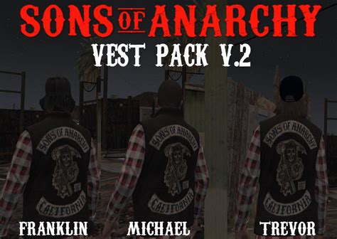 Sons Of Anarchy Vest Pack Gta5