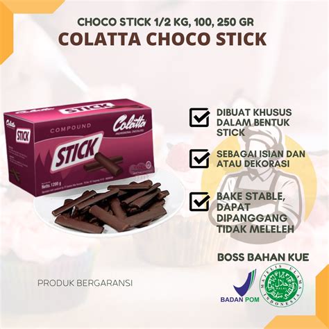 Jual Colatta Choco Stick Cokelat Stick Colatta Cokelat Stik Panjang