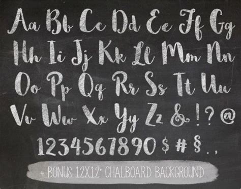 Pin By Elizabeth Crowe On Hand Lettering Chalkboard Fonts Chalkboard