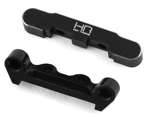 Hot Racing Losi Mini T Aluminum Rear Pivot Block Set Black