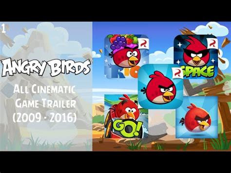 Angry Birds All Cinematic Game Trailers Abffft