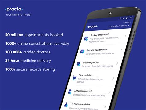 Practo Doctors Order Medicines Consult Online Android Apps On