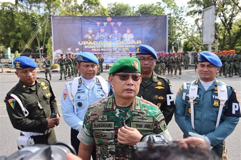 Tingkatkan Disiplin Prajurit Kasdam Xii Tpr Buka Operasi Gaktib Dan