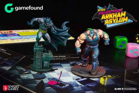 Escape Arkham Asylum In New Batman Board Game