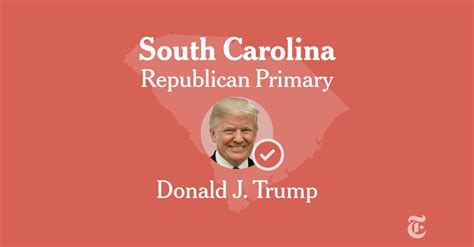 Trump Wins South Carolina Republican Primary Live Results And High