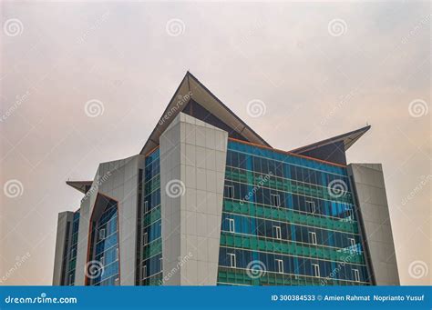 A Modern High School Skyscraper Similar To an Office Building in Gresik ...