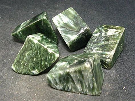 Beautiful Seraphinite Clinochlore Stone From Russia