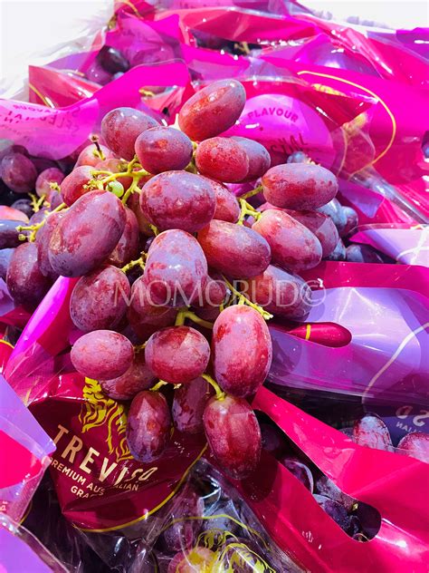 Crimson Red Seedless Table Grapes 1kg — Momobud