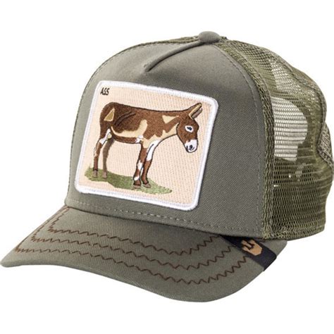Gorra Trucker Verde Burro Donkey Ass De Goorin Bros Caphunters Es