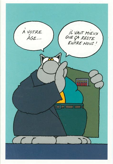 Le Chat Carte D Anniversaire A Votre Ge Il Vaut Mieux Que A Reste