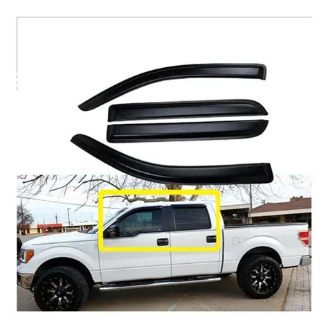 Bota Aguas Deflectores De Ventana Ford F150 Lobo 2009 2014 Meses