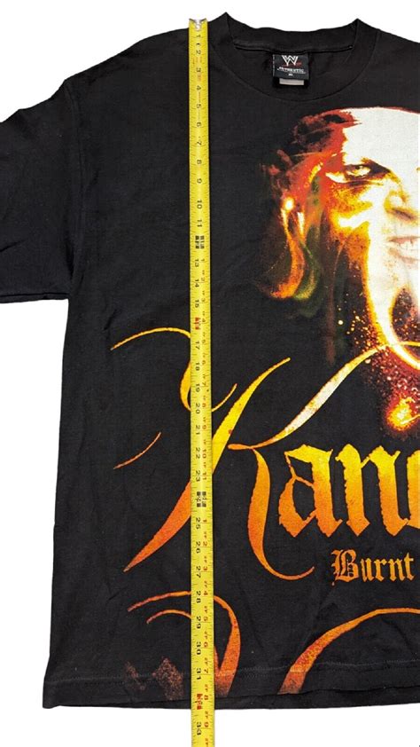 Wwe Wrestling Kane Burnt Soul T Shirt Black Mens X La Gem