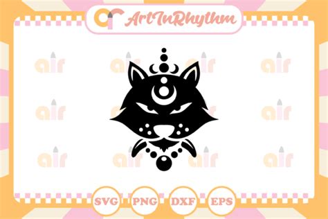 Celestial Cat SVG Cut File Graphic By Artinrhythm Creative Fabrica