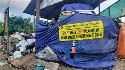 Sebanyak 300 Ton Sampah Menumpuk Di Kota Yogyakarta Dampak TPST