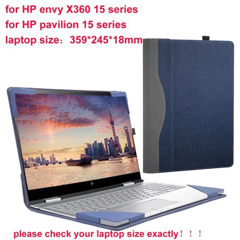 Laptop Cover For Hp Envy X360 Convertible 15 156 Sleeve Case For Hp Laptop Pavilion 15s Pu Skin