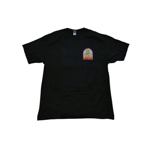 Santa Cruz サンタクルーズ Beach Bum Hand Scene ビーチ バムハンド Tシャツ Pigment Black 黒