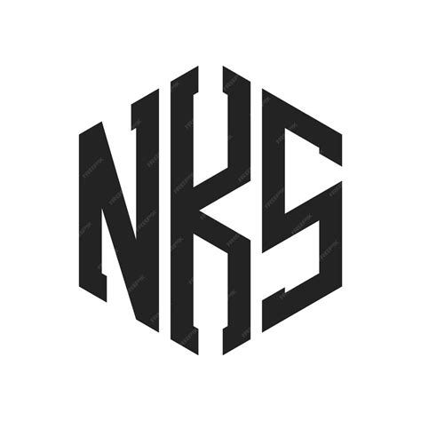premium vector nks logo design initial letter nks monogram logo