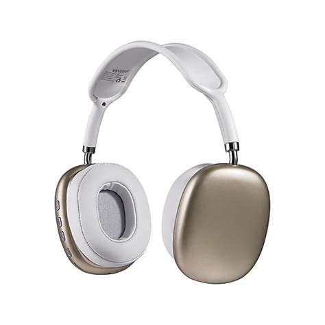 Vivitar Air Vibes Wireless On Ear Headphones Bluetooth Whitegold