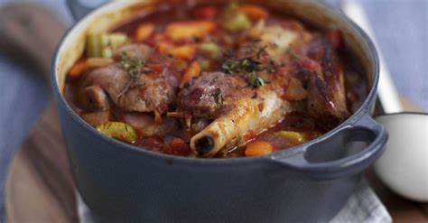 Braised Lamb Shanks In Chardonnay Recipe Eat Smarter Usa