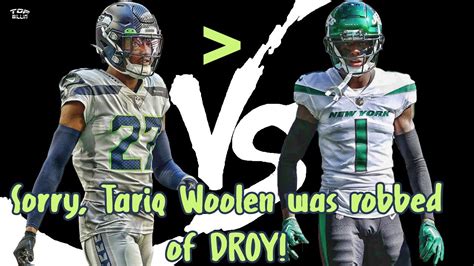 Analysis Why Seahawks CB Tariq Woolen Was ROBBED For Rookie Of The